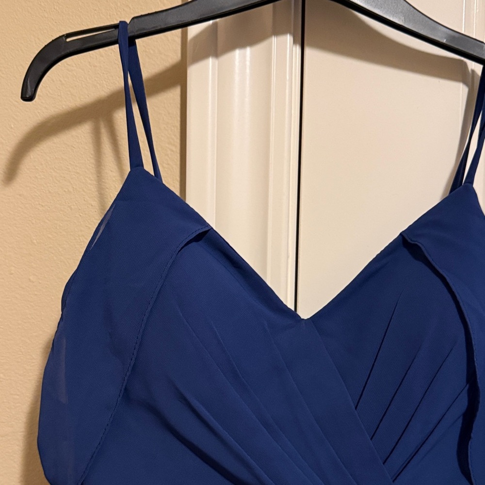 Lulu's Navy Blue Jumpsuit - Picture 4 of 8